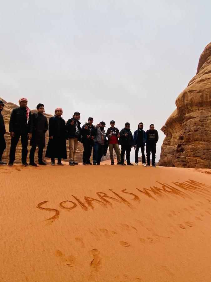 Rum Solaris Bubbles Camp Wadi Rum Extérieur photo